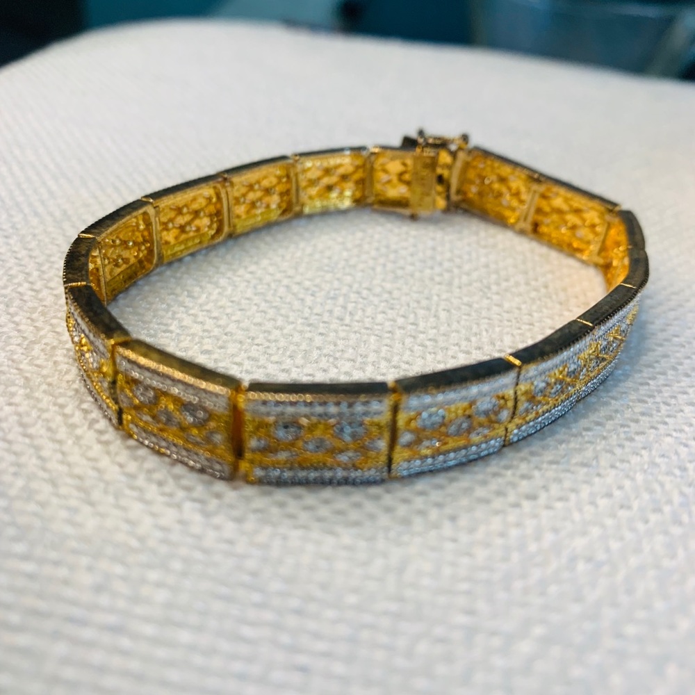 Vintage Bracelet and Brooch Set